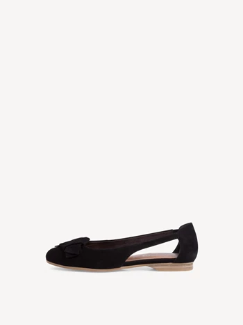 Black Women's Tamaris Ballerina | WKG-108536