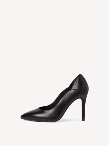 Black Women's Tamaris High Tops Heels Pumps | QXG-196843