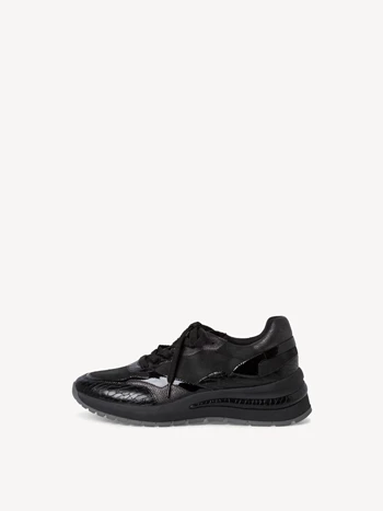 Black Women's Tamaris Low Tops Sneakers | DVL-539786