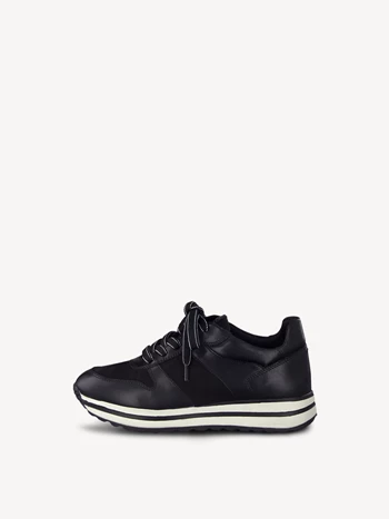 Black Women's Tamaris Low Tops Sneakers | FAR-021639