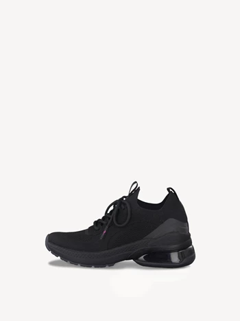 Black Women's Tamaris Low Tops Sneakers | FGV-256890