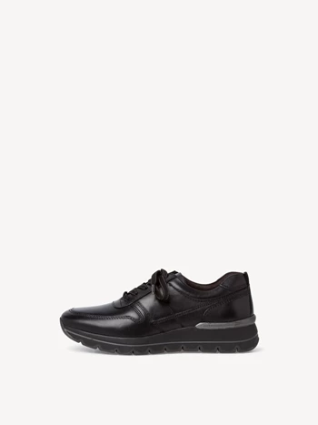 Black Women's Tamaris Low Tops Sneakers | GSD-368247