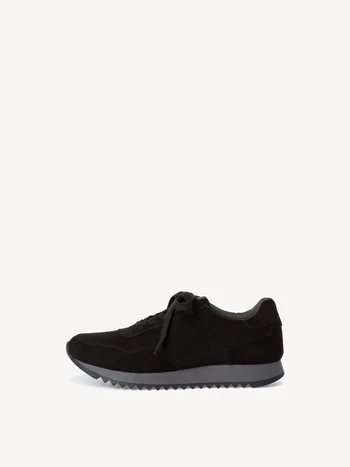 Black Women's Tamaris Low Tops Sneakers | GWM-485302