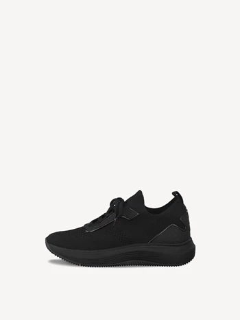 Black Women's Tamaris Low Tops Sneakers | UWD-941752
