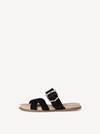 Black Women's Tamaris Mules | XVD-943567