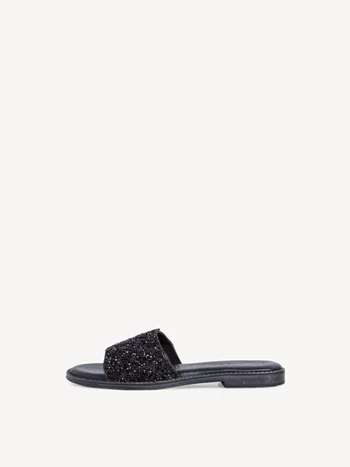 Black Women's Tamaris Mules | YIL-805473