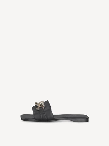 Black Women's Tamaris Mules | ZEB-293168
