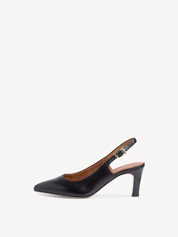 Black Women's Tamaris Sling Pumps | UKL-053641
