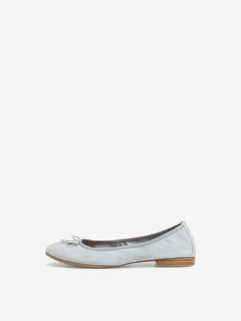 Blue Women's Tamaris Ballerina | PEX-219358
