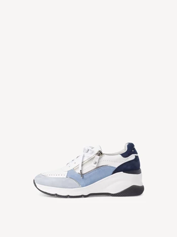 Blue Women's Tamaris Low Tops Sneakers | GID-357280