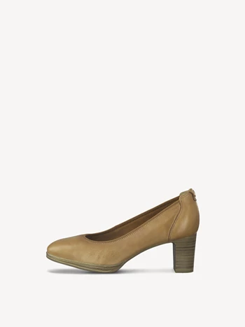 Brown / Kumera Women's Tamaris Plateau Pumps | JVT-653782