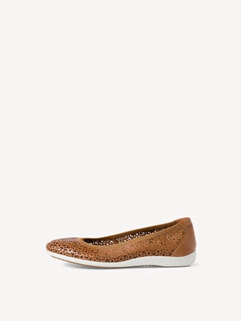 Brown Women's Tamaris Ballerina | SKA-628703