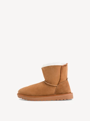Brown Women's Tamaris Bootie Winter Boots | PAZ-029635