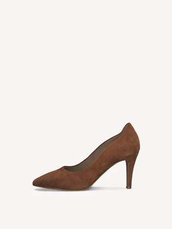 Brown Women's Tamaris High Tops Heels Pumps | OHP-496025