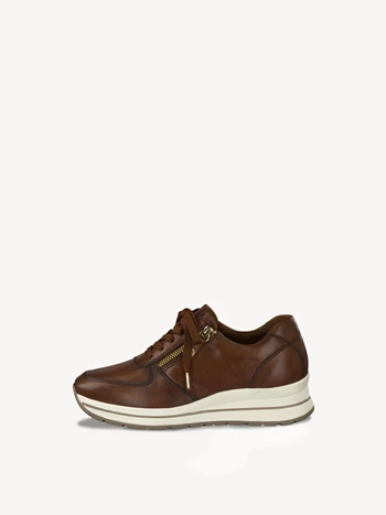 Brown Women's Tamaris Low Tops Sneakers | KLW-158367
