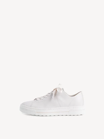 Cream Women's Tamaris Low Tops Sneakers | HKD-863175