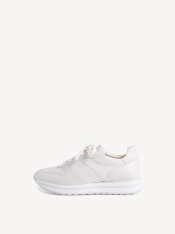 Cream Women's Tamaris Low Tops Sneakers | QND-075842