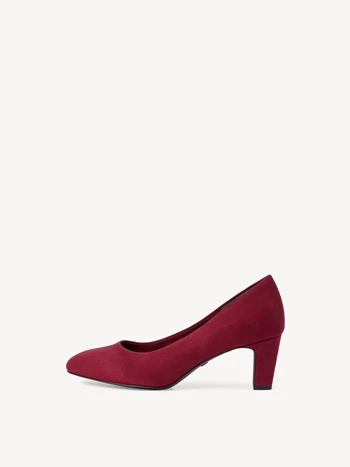 Deep Red Women's Tamaris Pumps | VIG-847196