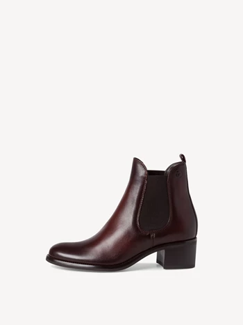 Grey / Black Women's Tamaris Chelsea Booties | TPG-374520