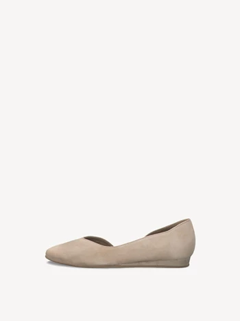Grey Brown Women's Tamaris Ballerina | VZK-916402