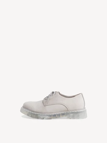 Grey Women's Tamaris Lace Up Lace Up Shoes | ALB-253461