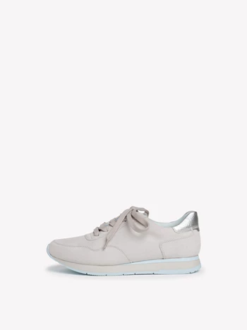Grey Women's Tamaris Low Tops Sneakers | ANU-604527