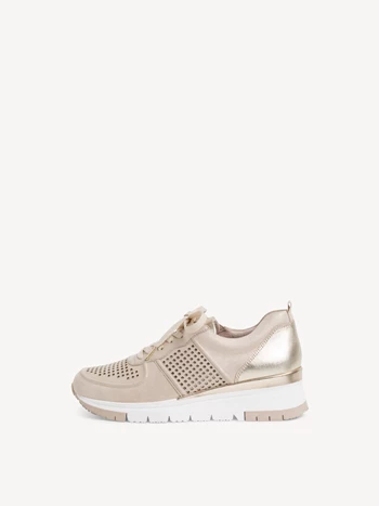 Grey Women's Tamaris Low Tops Sneakers | KGU-163072