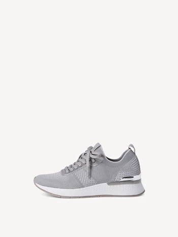 Grey Women's Tamaris Low Tops Sneakers | TKZ-678395