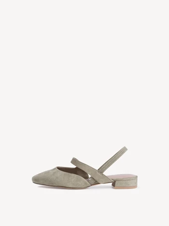 Grey Women's Tamaris Sling Pumps | YWA-402368