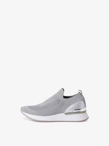 Grey Women's Tamaris Slip On Sneakers | LOJ-982375