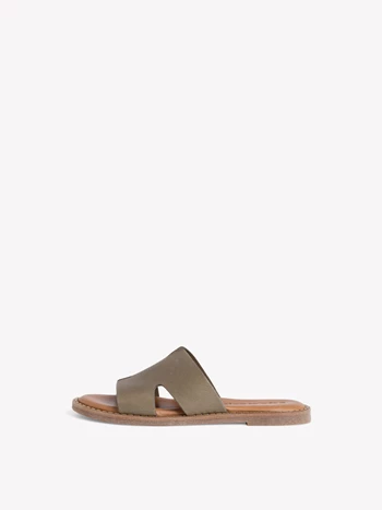 Khaki Women's Tamaris Mules | NOD-268731