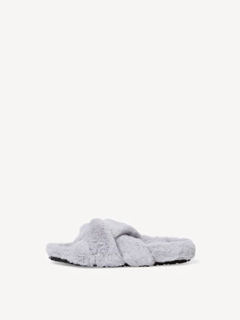 Light Grey Women's Tamaris Toe Post Mules | RZP-672304