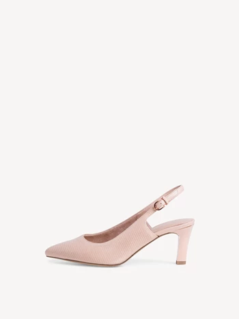 Light Rose Women's Tamaris Sling Pumps | AYZ-786912