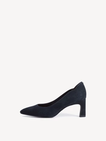 Navy Women's Tamaris High Tops Heels Pumps | RYG-584201