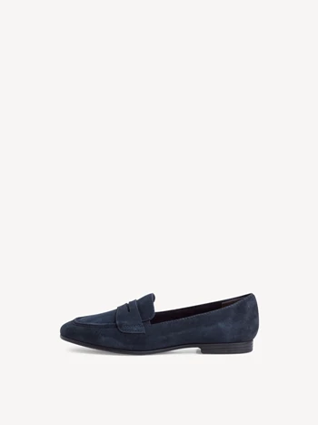 Navy Women's Tamaris Loafers Slippers | DAO-589270