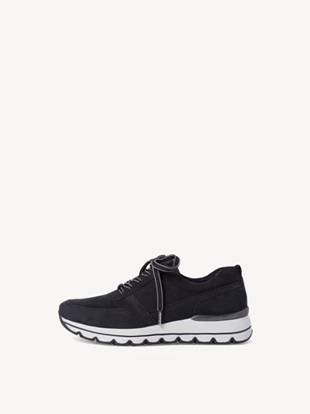 Navy Women's Tamaris Low Tops Sneakers | STR-158379