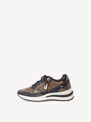 Olive Women's Tamaris Low Tops Sneakers | VTG-430829