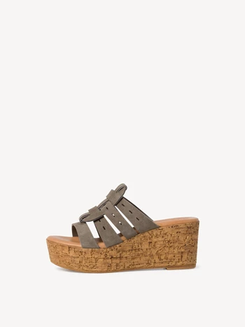 Olive Women's Tamaris Mules | FBI-958123