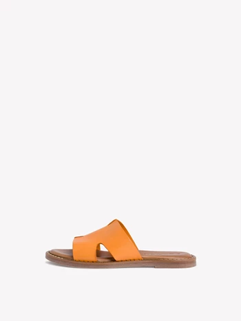 Orange Women's Tamaris Mules | HAD-815296