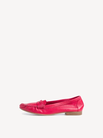 Red Women's Tamaris Boat Shoes | RHU-320518