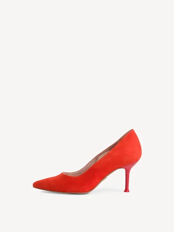 Red Women's Tamaris High Tops Heels Pumps | CSG-925438