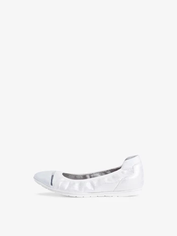 Silver Women's Tamaris Sporty Ballerina | XYR-361742