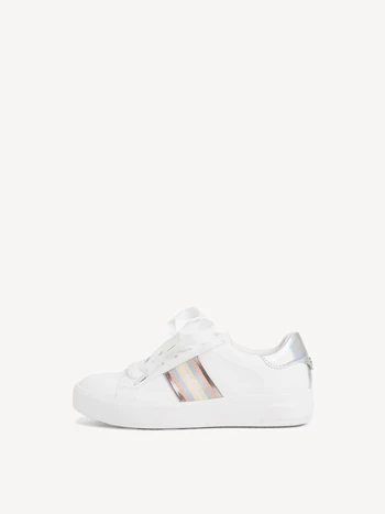 White Women's Tamaris Low Tops Sneakers | AMD-830124