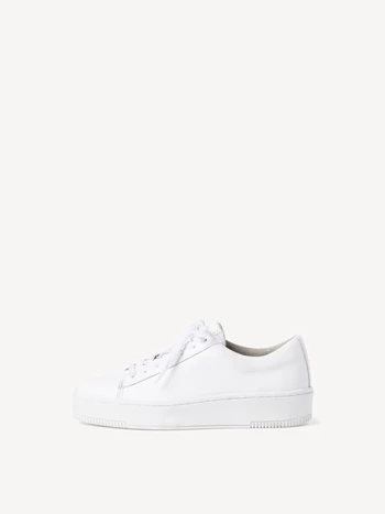 White Women's Tamaris Low Tops Sneakers | BDN-397154