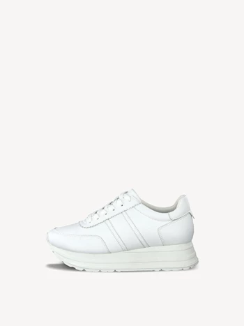 White Women's Tamaris Low Tops Sneakers | CPX-580769