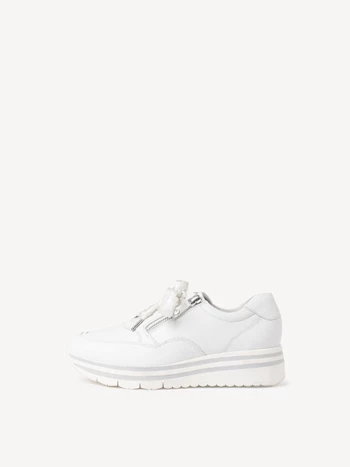 White Women's Tamaris Low Tops Sneakers | HNL-590863