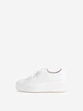 White Women's Tamaris Low Tops Sneakers | OYB-417258