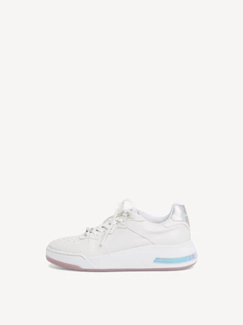 White Women's Tamaris Low Tops Sneakers | YAO-561703