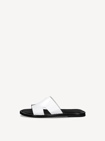 White Women's Tamaris Mules | SNV-875324