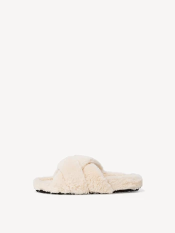 White Women's Tamaris Toe Post Mules | ZKB-289601